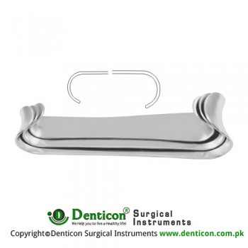 Roux Retractor Fig. 3 Stainless Steel, 17 cm - 6 3/4"
